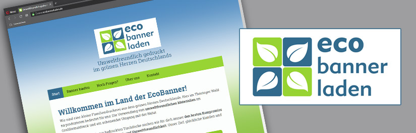 EcoBannerLaden - Umweltfreundlicher Banner