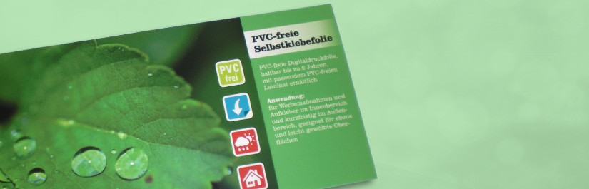 PVC-freie Selbstklebefolie